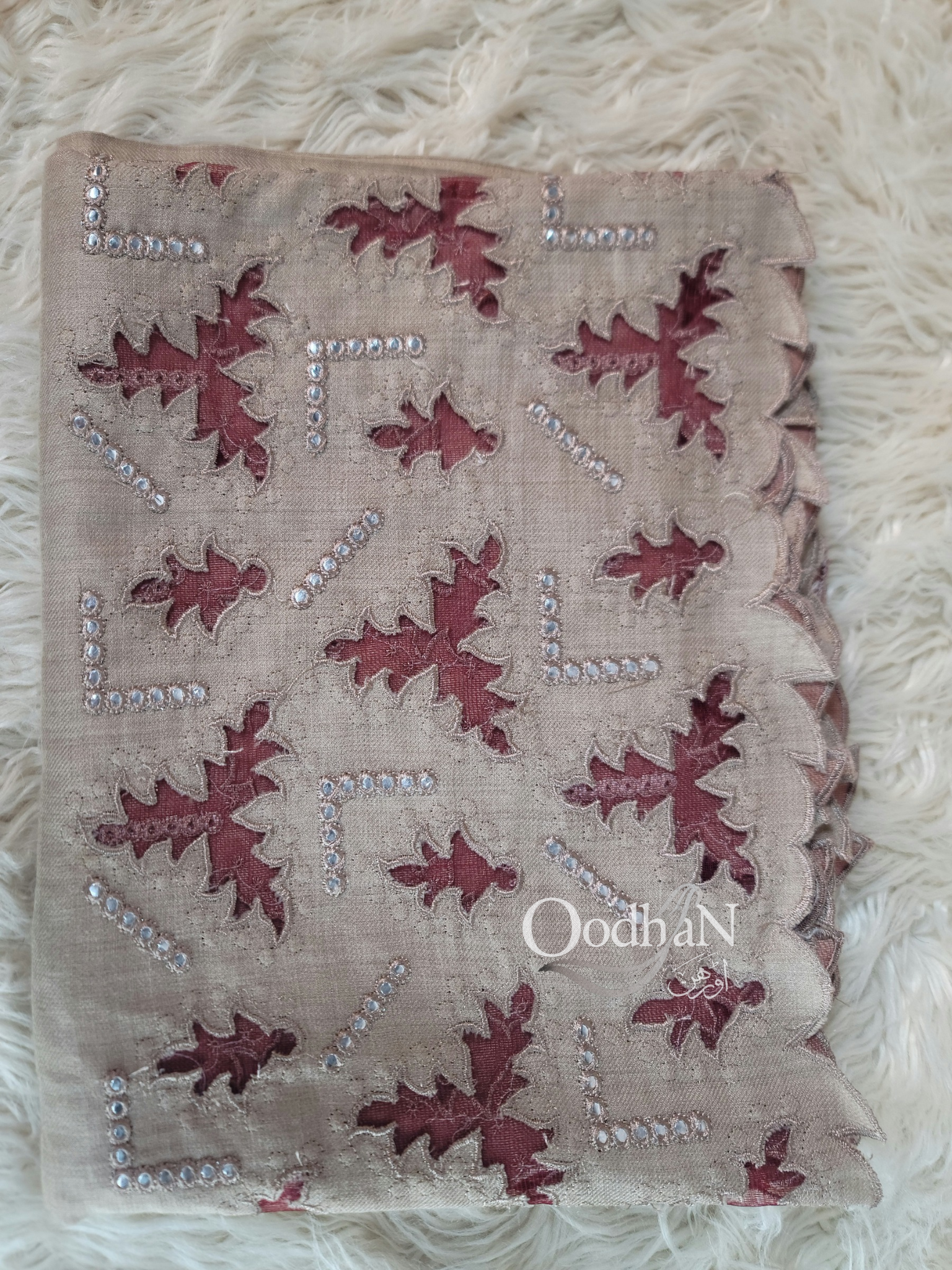 Winter Applique Sequins 001